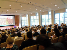 Attendees at the Orlando Inhalation Conference packed the auditorium at the University of Florida Research and Academic Center