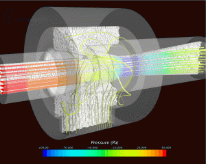 Inhaler simulation