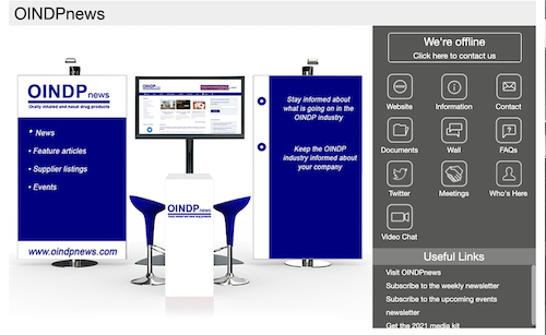 OINDPnews booth